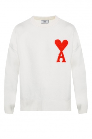 Logo-embroidered sweater, zdjęcie 1 Logo-embroidered sweater od Ami Alexandre Mattiussi